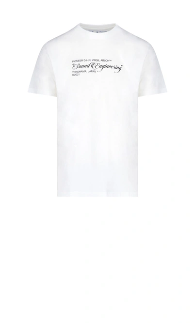 X Pioneer Dj Cotton T-shirt In White