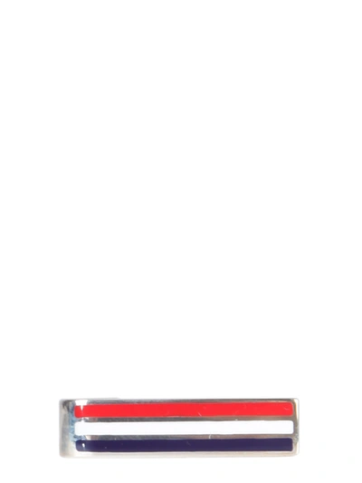 Shop Thom Browne Tie Clip In Argento