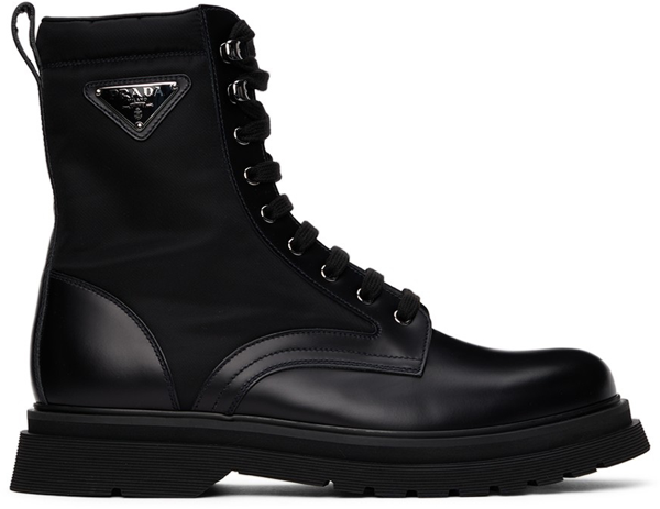 prada black boots