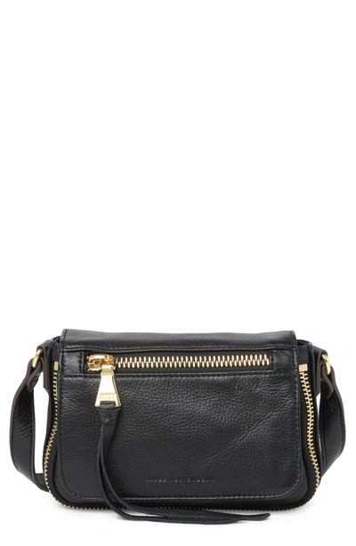 Shop Aimee Kestenberg Sorrento Leather Crossbody Bag In Black