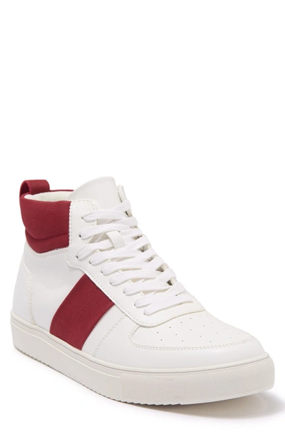 Shop Abound Jared High Top Sneaker In Wht/red