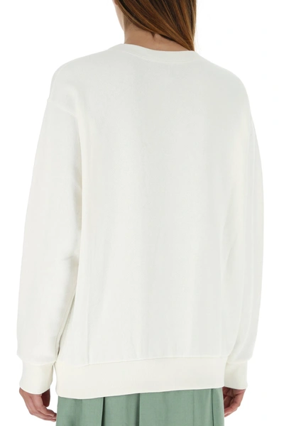 Shop Gucci White Cotton Sweatshirt  White  Donna Xs