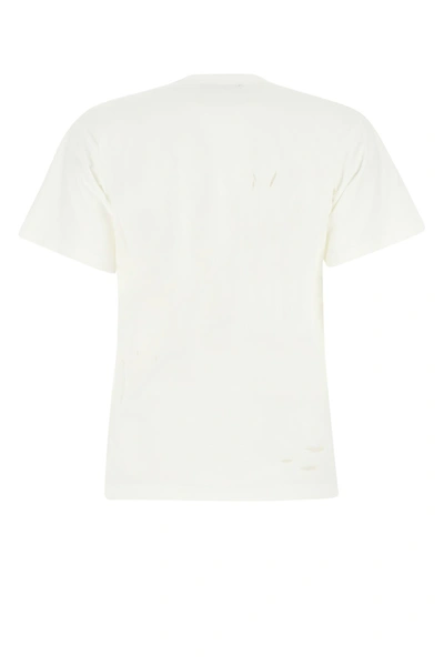 Shop Balenciaga White Cotton T-shirt  White  Donna M