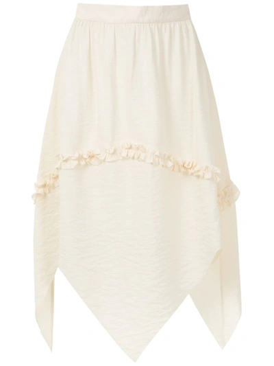 Olympiah Sophia Asymmetric Skirt In Neutrals