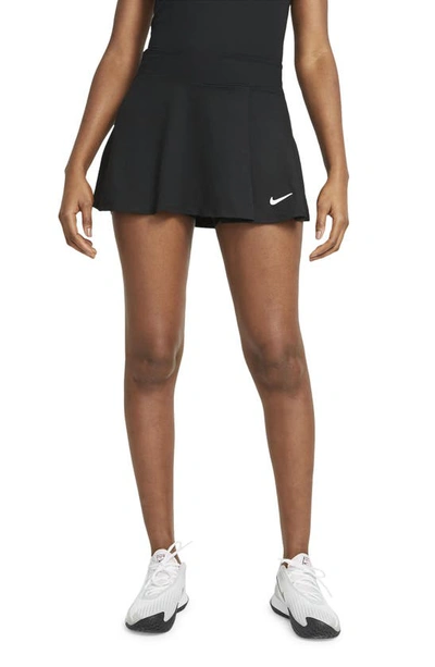 Shop Nike Court Victory Dri-fit Tennis Skirt In Black/white