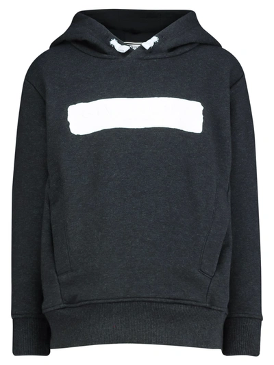 Shop Givenchy Kids Hoodie For Boys In Grey