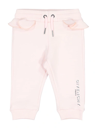 Shop Givenchy Kids Sweatpants For Girls In Pink
