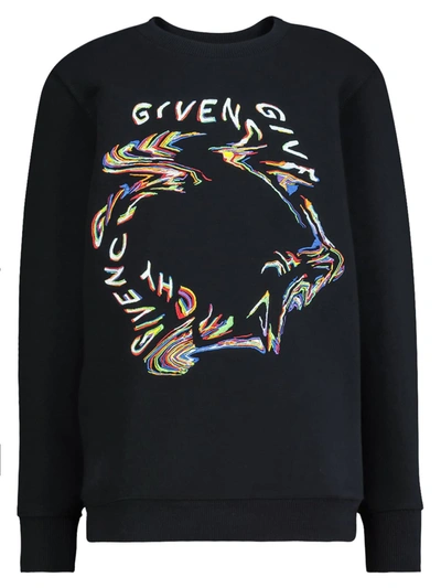 Shop Givenchy Kids Sweatshirt For Boys In Black