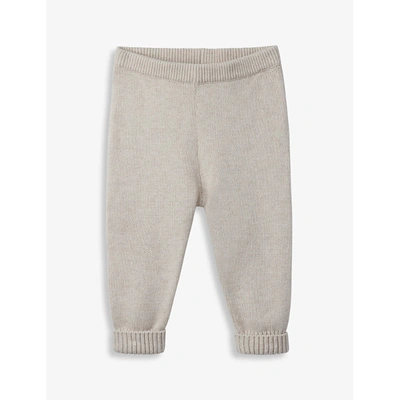 Shop The Little White Company Knitted Organic Cotton Leggings 0-24 Months