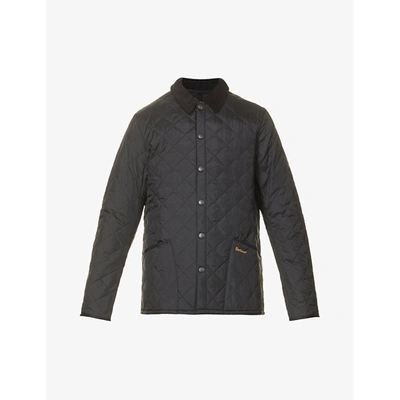 Shop Barbour Liddesdale Quilted Shell Jacket In Black