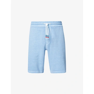 Shop Orlebar Brown Mens Washed Capri Dania Cotton And Linen-blend Shorts M