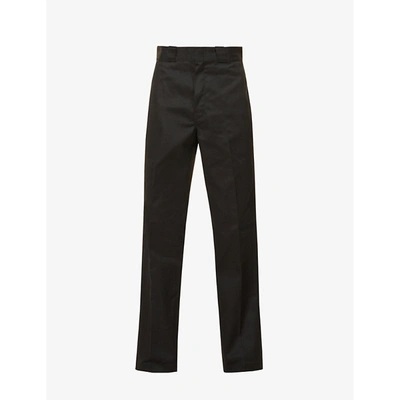 Shop Dickies Men's Black Original 874 Straight-leg Woven Trousers