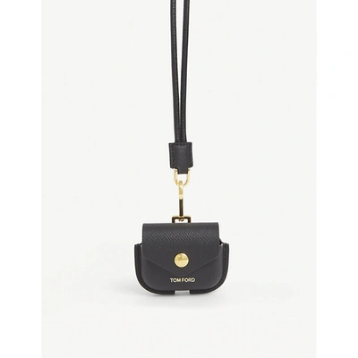 Shop Tom Ford Clip-on Leather Airpod Case