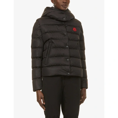 Shop Moncler Womens Black Gatope Padded Recycled Polyester Jacket Xs