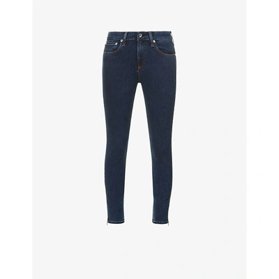 Shop Rag & Bone Womens Fletcher Cate Skinny Mid-rise Stretch-denim Jeans 23