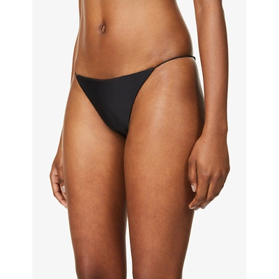Shop Jade Swim Bare Minimum Mid-rise Bikini Bottoms