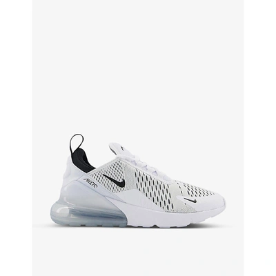 Nike Air Max 270 Low-top Mesh Trainers In White | ModeSens