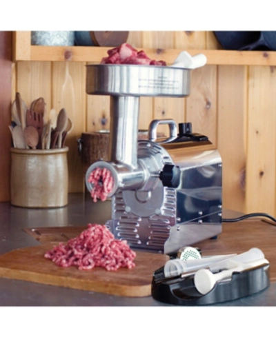 Shop Hamilton Beach Pro-series 12 Meat Grinder In Stainless Steel