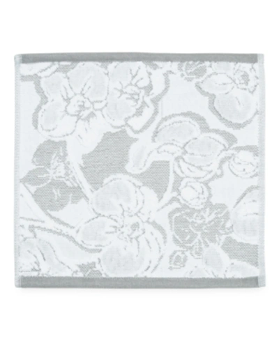Shop Michael Aram Closeout!  Orchid Wash Cloth In Grey