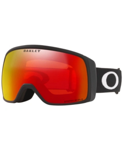 Shop Oakley Unisex Flight Tracker Xs Snow Goggle, Oo7106 In Matte Black