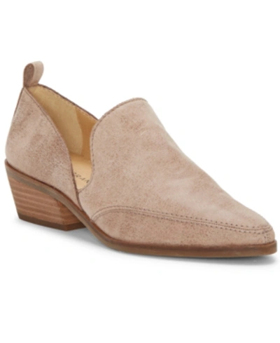 Shop Lucky Brand Women's Mahzan Chop-out Pointed Toe Loafers In Hazel