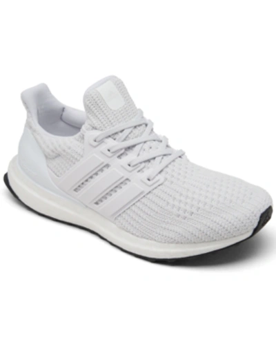 Shop Adidas Originals Adidas Big Kids Ultraboost 4.0 Dna Running Sneakers From Finish Line In Footwear White, Ftw White