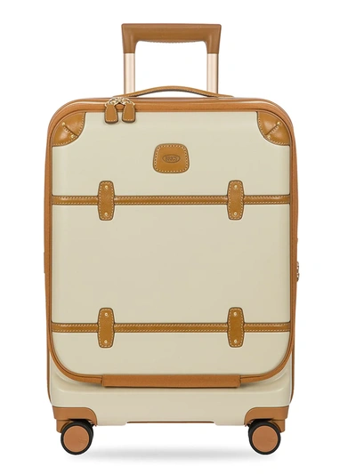 Shop Bric's Men's Bellagio 21-inch Spinner Trunk Suitcase In Cream
