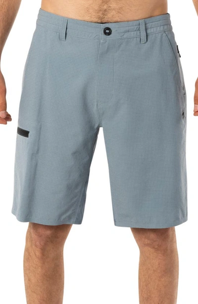 Shop Rip Curl Global Entry Boardwalk Shorts In Mineral