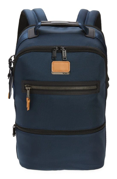 Shop Tumi Essential Nylon Backpack In Navy