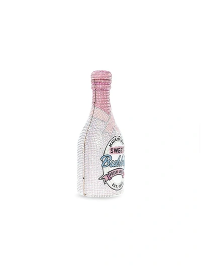 Shop Judith Leiber Women's Champagne Bottle Crystal Clutch