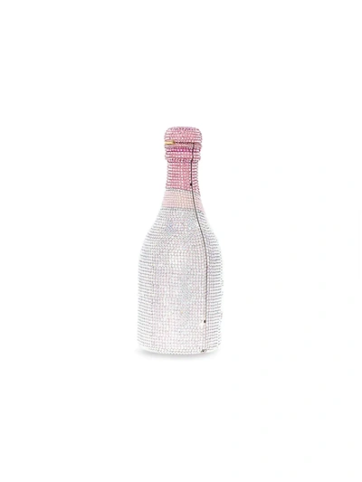 Shop Judith Leiber Women's Champagne Bottle Crystal Clutch