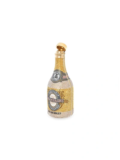 Shop Judith Leiber Champagne Bottle Crystal Clutch