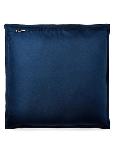 Shop Ralph Lauren Modern Equestrian Bedding Ledbury Throw Pillow In Blue