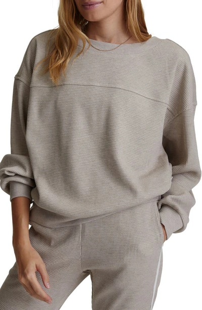 VARLEY ARVIN WAFFLE KNIT SWEATSHIRT VAR00718