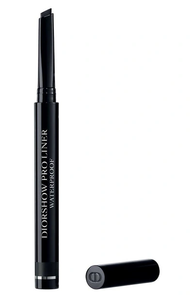 Shop Dior Show Waterproof Pro Liner In 092 Backstage Black