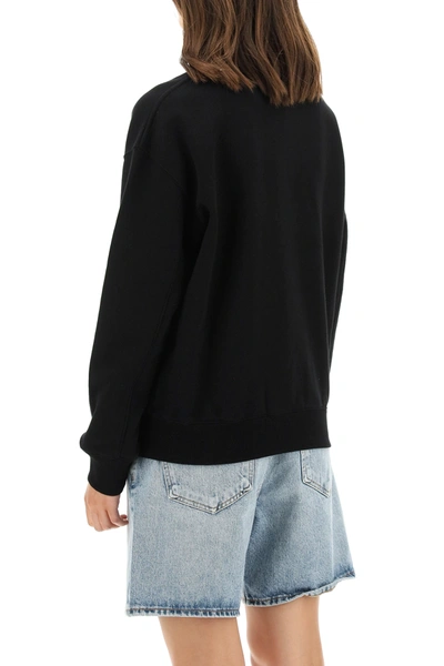 Shop Ambush Crewneck Sweatshirt In Black