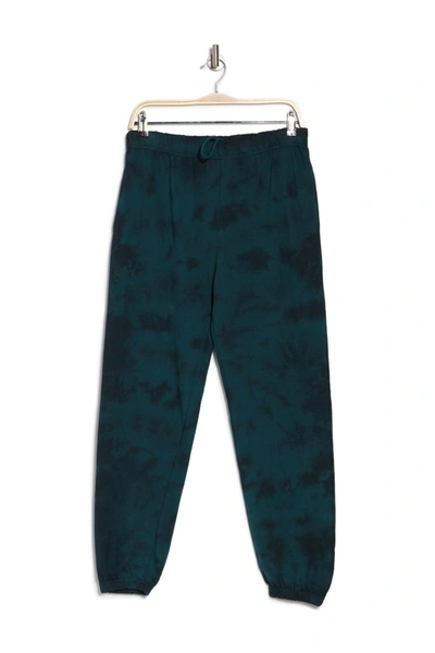 Threads 4 Thought Boyfriend Tie-dye Organic Cotton Blend Sweatpants In Mallard/black