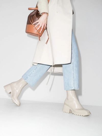 Shop Chloé Chloè Boots Beige