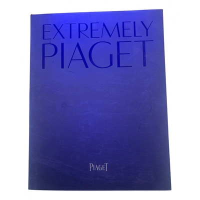 Pre-owned Piaget Fashion In Blue
