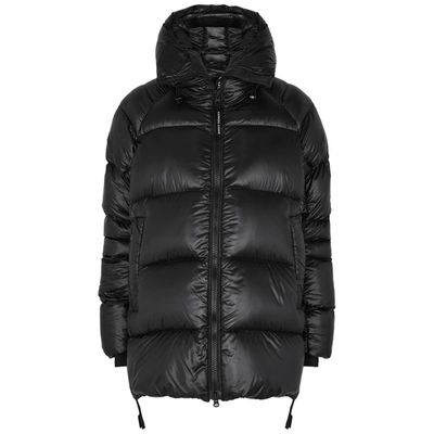 Shop Canada Goose Cypress Black Quilted Shell Coat