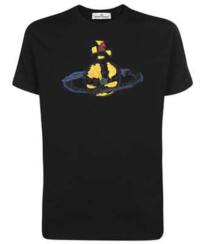 Shop Vivienne Westwood O Kid Orb Classic T-shirt In Black