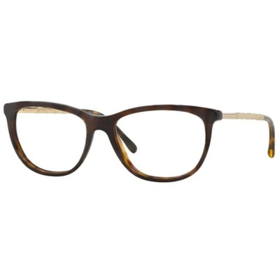 Shop Burberry Ladies Tortoise Round Eyeglass Frames Be2189300252