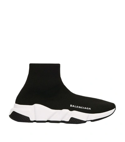 Shop Balenciaga Speed High-top Sneakers In Black