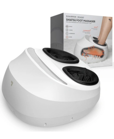 Shop Sharper Image Shiatsu Foot Massager In White