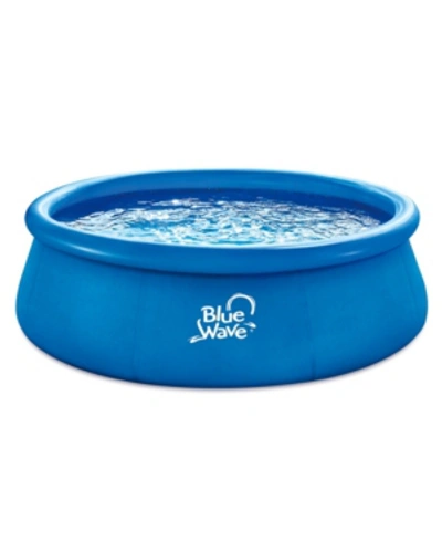 Shop Blue Wave Deep Speed Family Pool With Cover, Set Of 2 In Blue