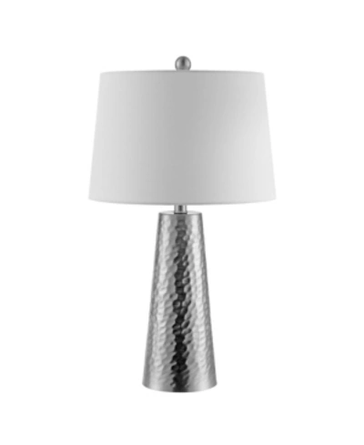 Shop Safavieh Batul Table Lamp In Silver-tone
