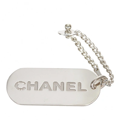 Key ring Chanel Silver in Other - 31095571