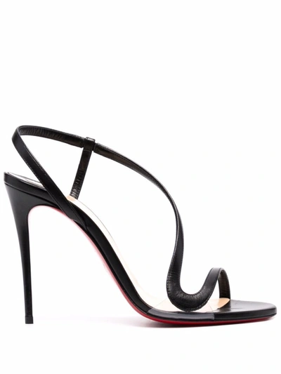 Shop Christian Louboutin Rosalie High-heeled Sandals In Black
