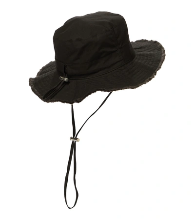 Jacquemus Le Bob Artichaut Hat In Black