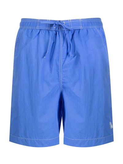 Shop Isabel Marant Classic Swim Shorts In Blue